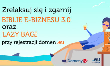 Wakacyjna promocja na domeny .eu dla przedsiębiorców